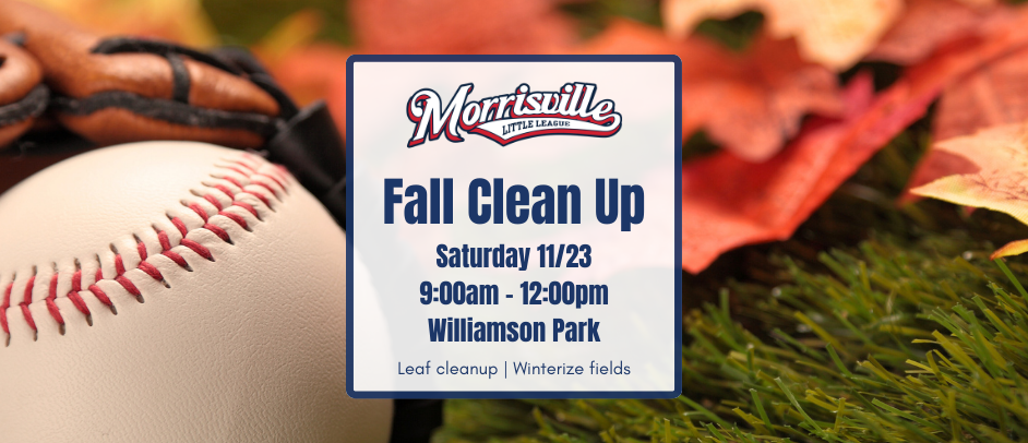 Calling all Volunteers for Fall Cleanup this Saturday!